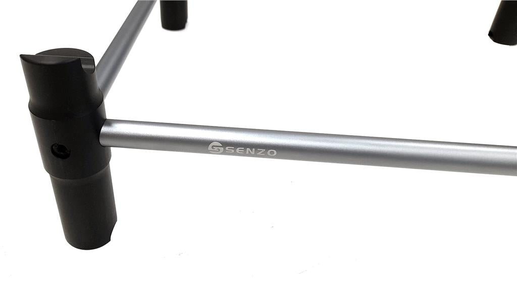 Senzo Chrome 4 Wheel Kart Trolley Stacker V2 (2023 Model)