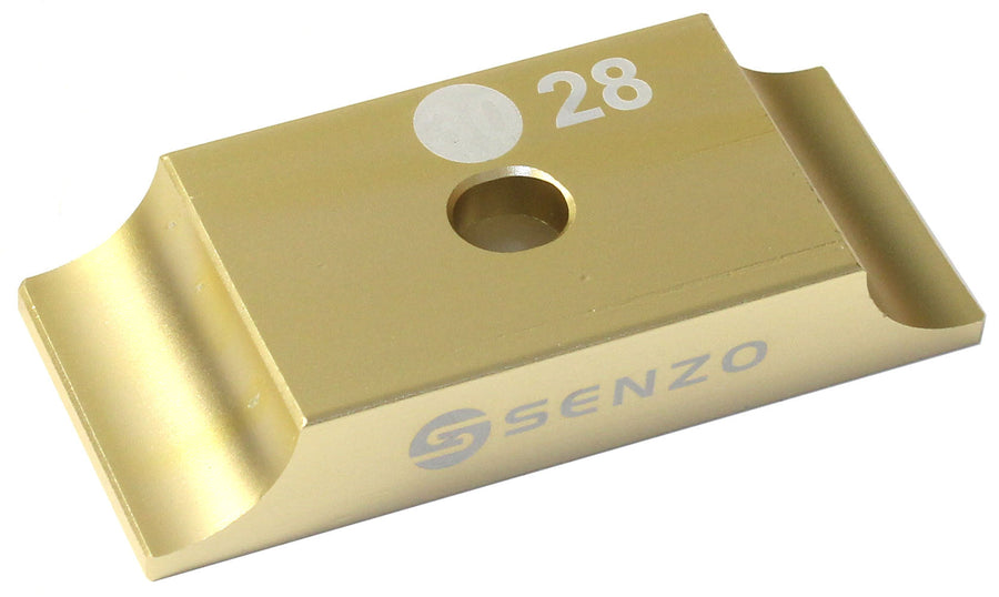Senzo Flush Engine Mount Clamp 10mm (95mm x 40mm) 28mm/30mm/32mm